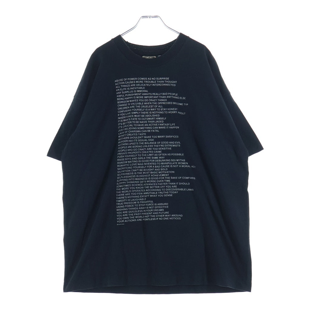 VINTAGE(ヴィンテージ) 90S Jenny Holzer ジェニー ホルツァー アートプリント半袖Tシャツ カットソー
