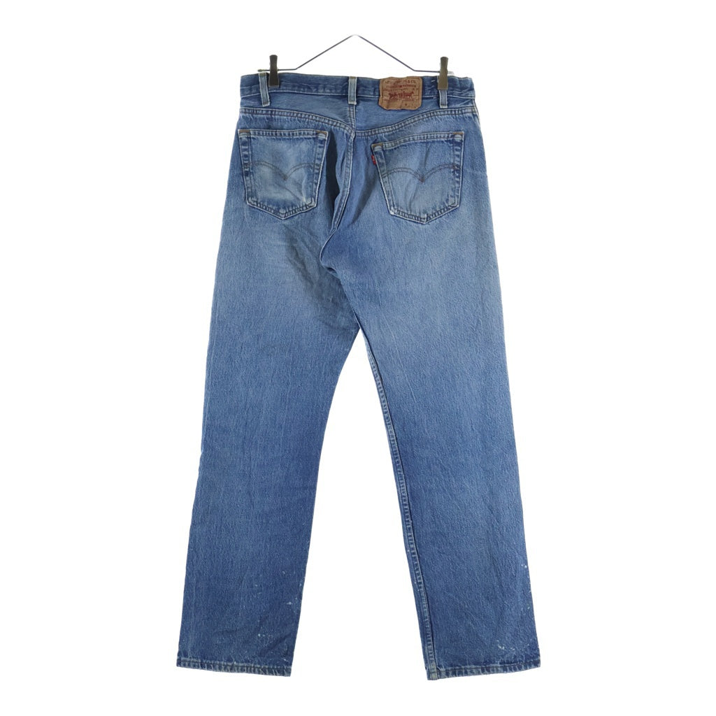 Levi's(リーバイス) 80S VINTAGE 501 ボタン裏653 不均等V ボタンフライ ヴィンテージ デニムパンツ インディゴ 501-0115