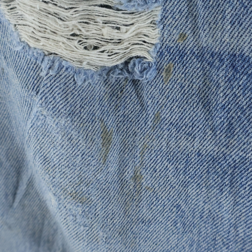 Levi's(リーバイス) 80S VINTAGE 501 ボタン裏653 不均等V ボタンフライ ヴィンテージ デニムパンツ インディゴ 501-0115