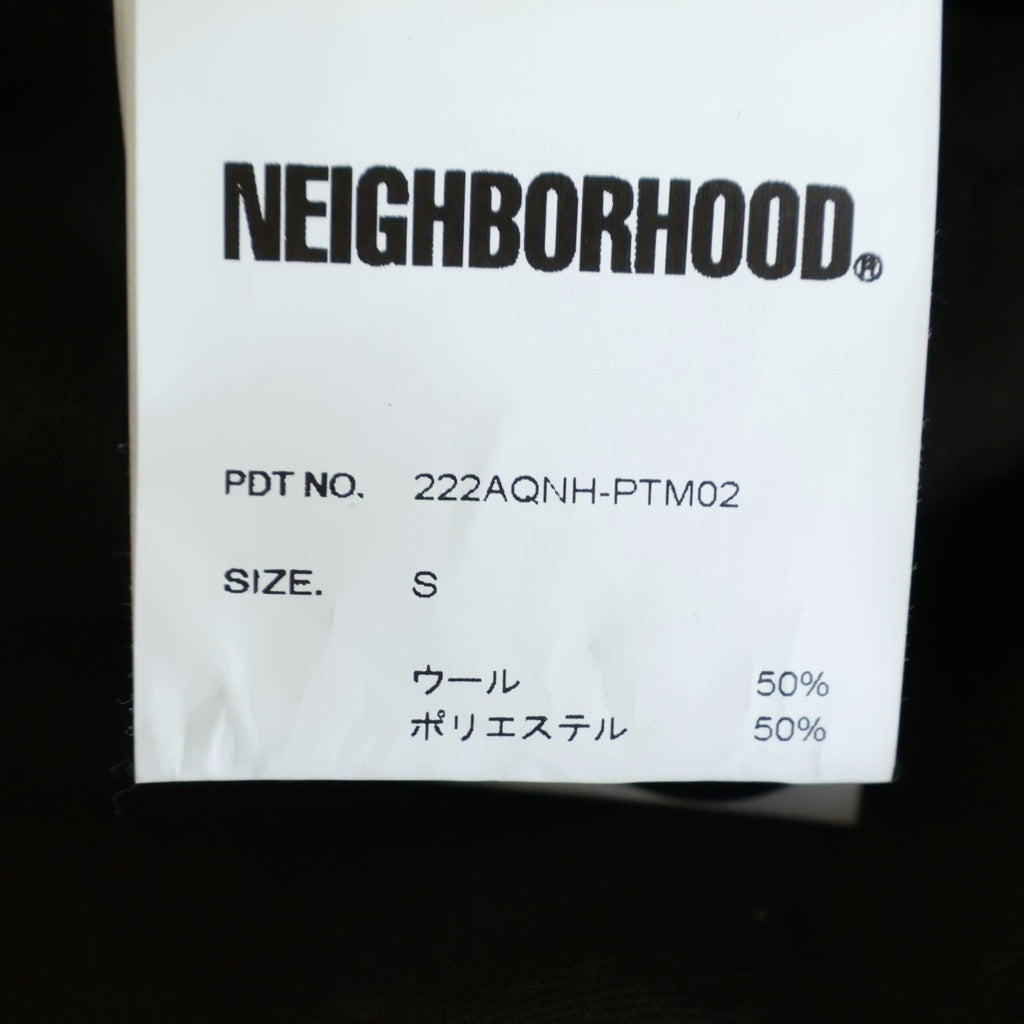 NEIGHBORHOOD(ネイバーフッド) 22SS TWO TUCK/E-PT ツータックトラウザーズ スラックス ブラウン 221AQNH-PTM04