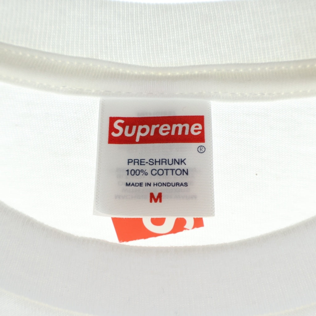SUPREME(シュプリーム) 25SS Beef Tee ビーフ フロントプリント クルーネック 半袖Tシャツ カットソー ホワイト