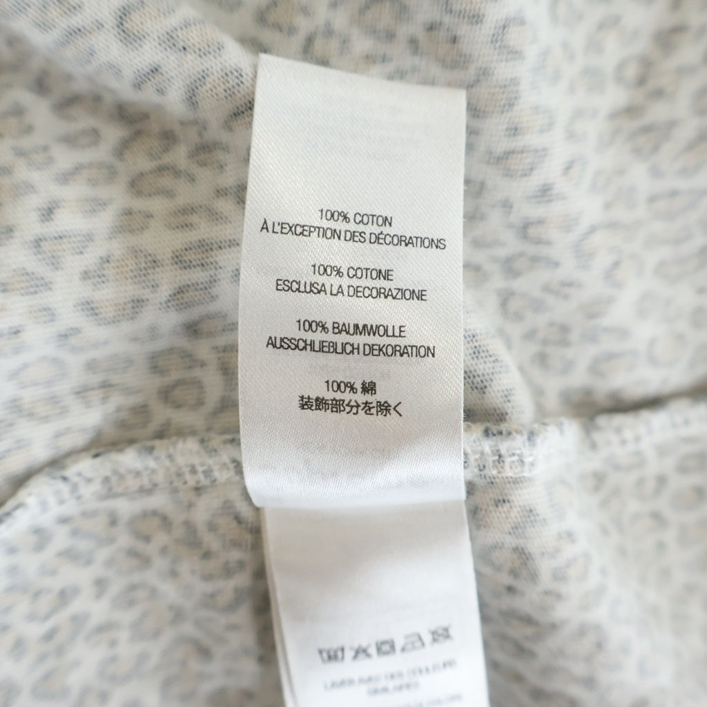 SUPREME(シュプリーム) 25AW Small Box Tee Leopard スモールボックスロゴ レオパード柄 クルーネック 半袖Tシャツ カットソー ホワイト/ブラウン