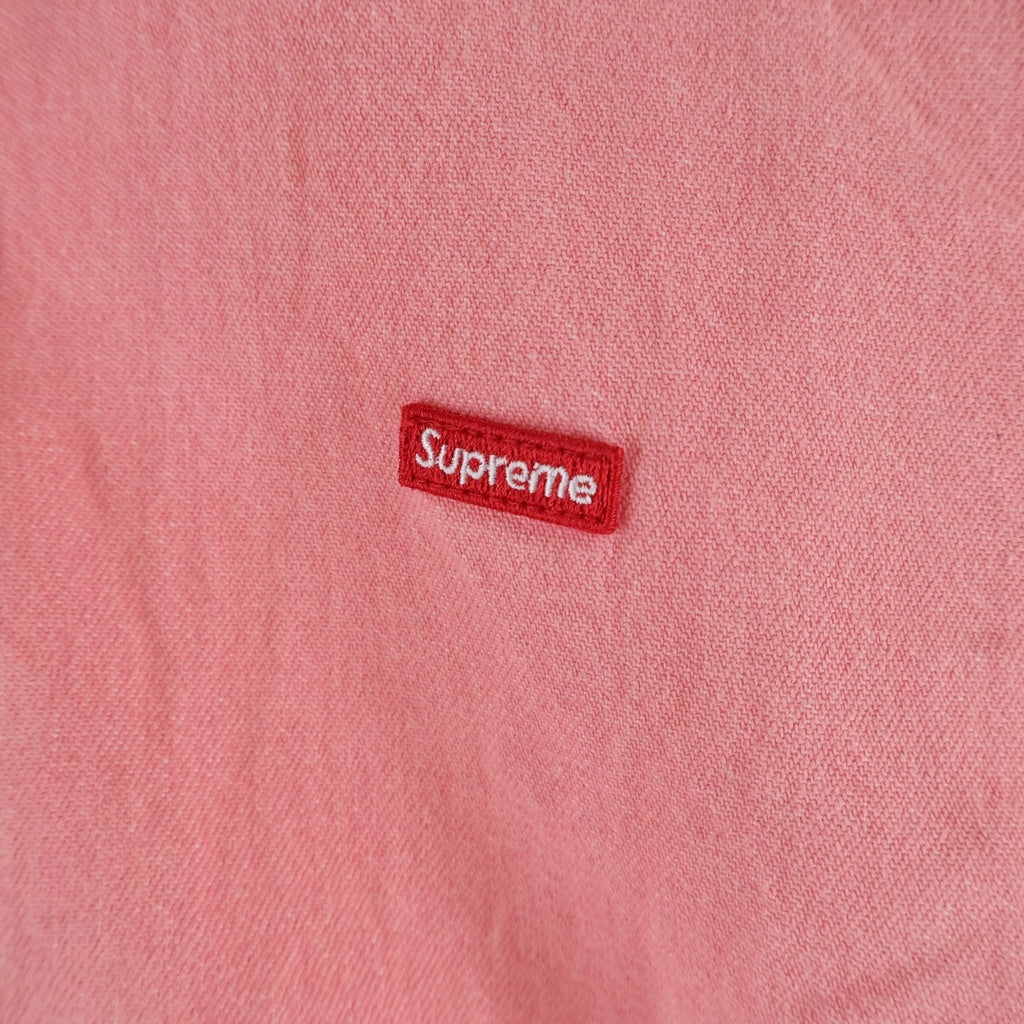 SUPREME(シュプリーム) 25SS Small Box Denim Shirt スモールボックスロゴ ボタンダウン デニム 長袖シャツ ピンク