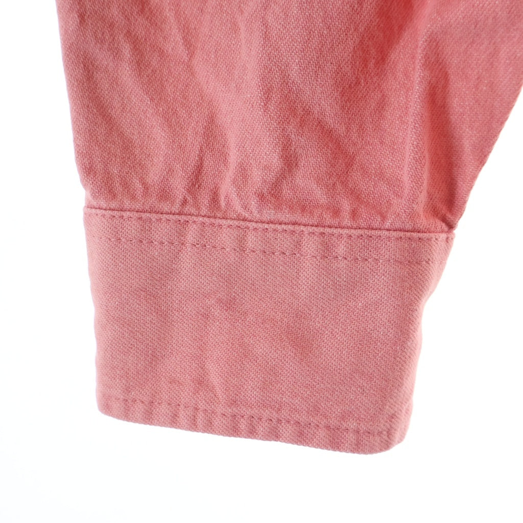 SUPREME(シュプリーム) 25SS Small Box Denim Shirt スモールボックスロゴ ボタンダウン デニム 長袖シャツ ピンク