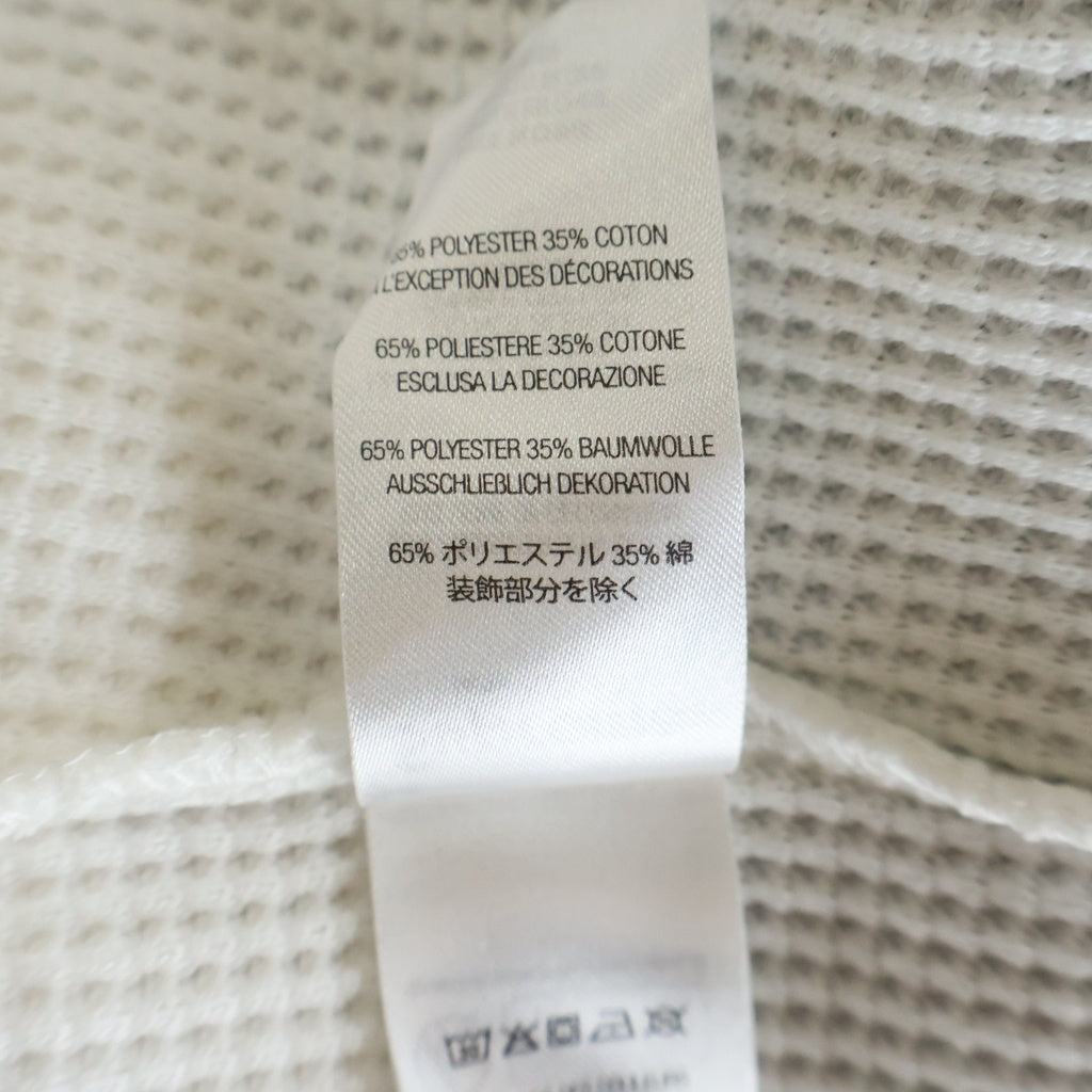 SUPREME(シュプリーム) 25SS ×GOODENOUGH Thermal グッドイナフ フロントプリント ラグラン サーマルカットソー 長袖Tシャツ ブラック/ホワイト