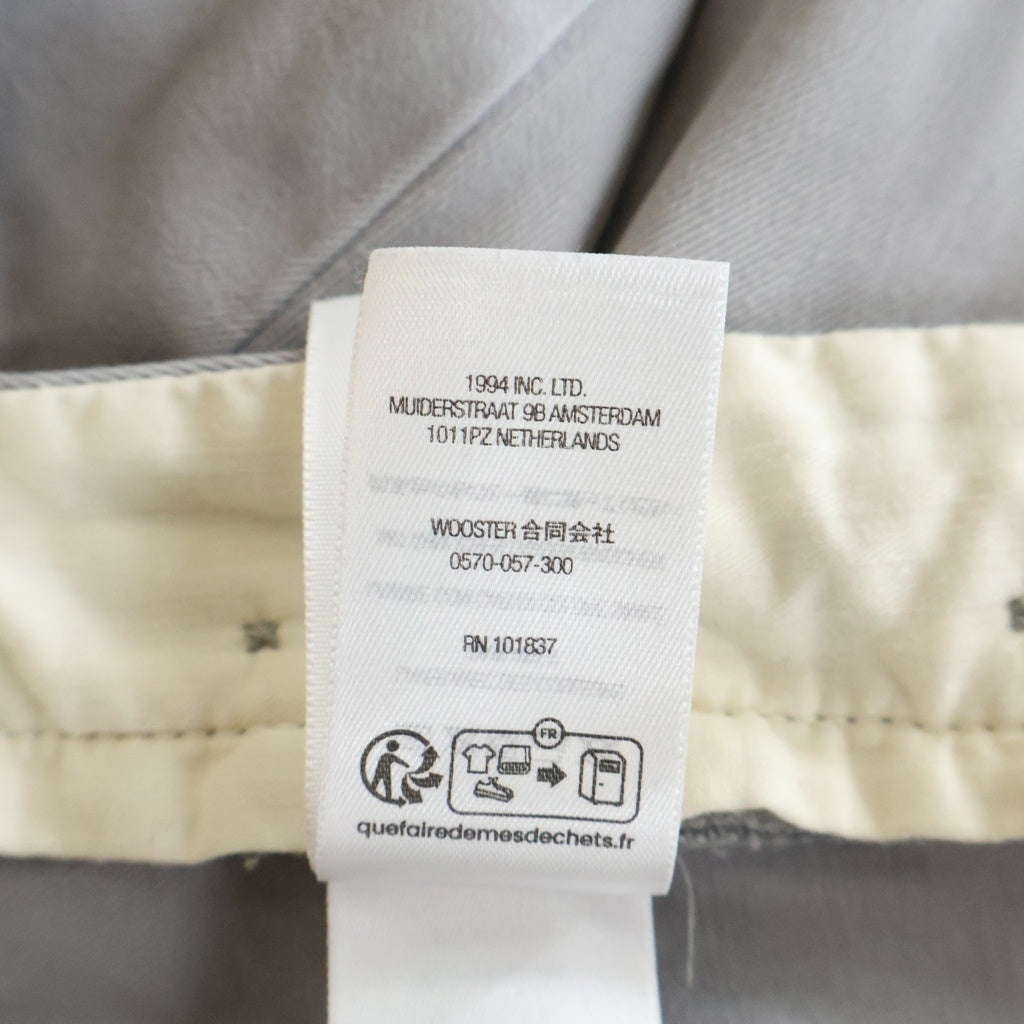 SUPREME(シュプリーム) 24SS Chino Pant ロゴエンブロイダリー チノワークパンツ グレー