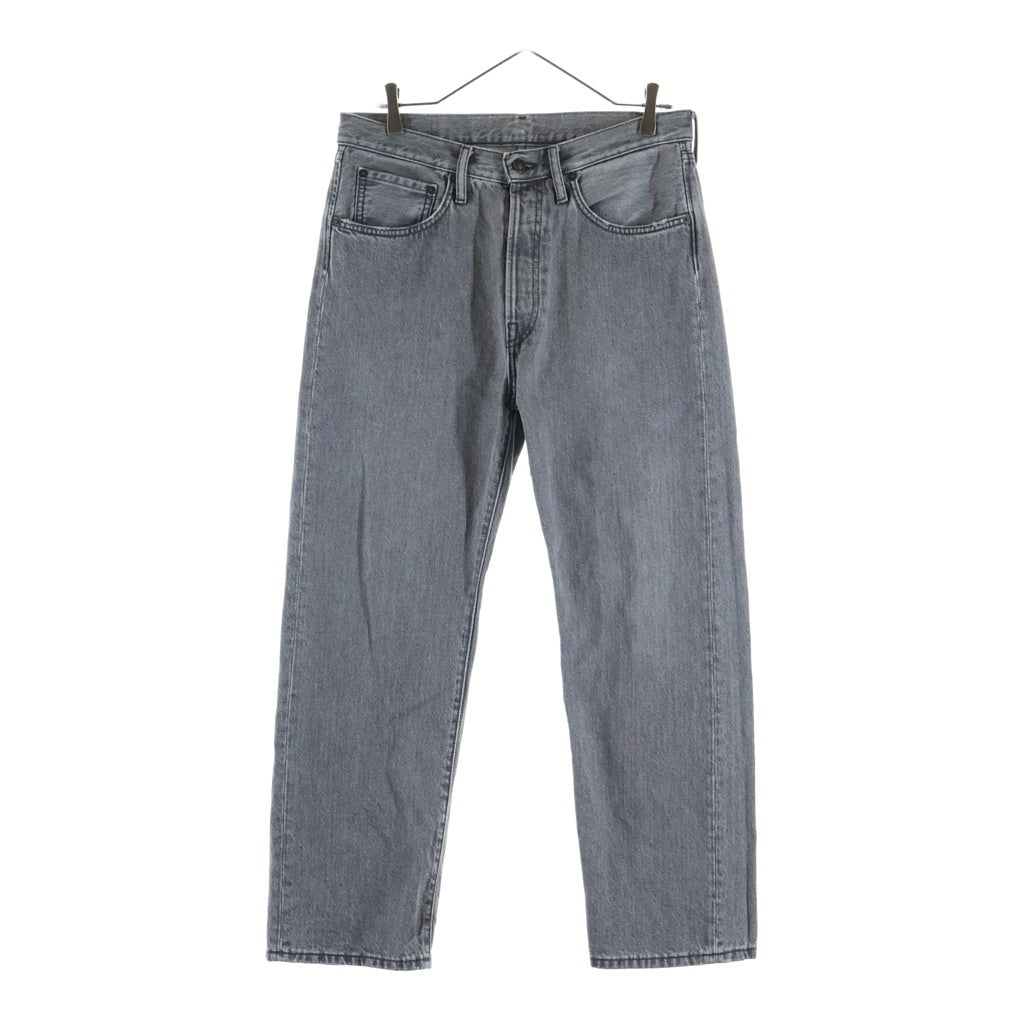 Acne Studios(アクネ ストゥディオズ) 2003 WORN GREY ルーズフィット ボタンフライ ジーンズ デニム グレー B00237-