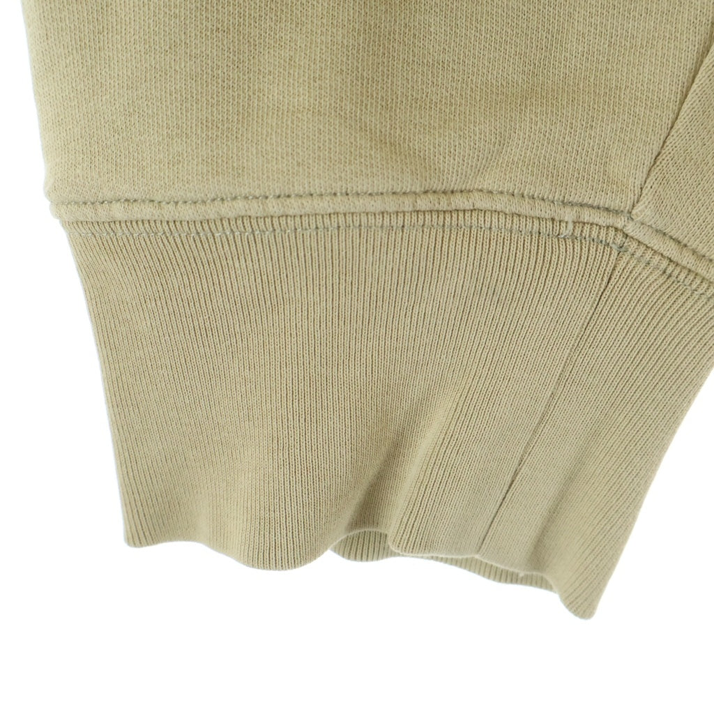 Acne Studios(アクネ ストゥディオズ) フェイスパッチ コットン クルーネック スウェット ベージュ FA-UX-SWEA000077 CI0072-