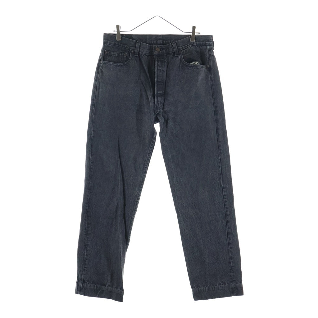 Levi's(リーバイス) 90S VINTAGE 501 ボタン裏532 後染め ボタンフライ ヴィンテージデニムパンツ ブラック 501-0660
