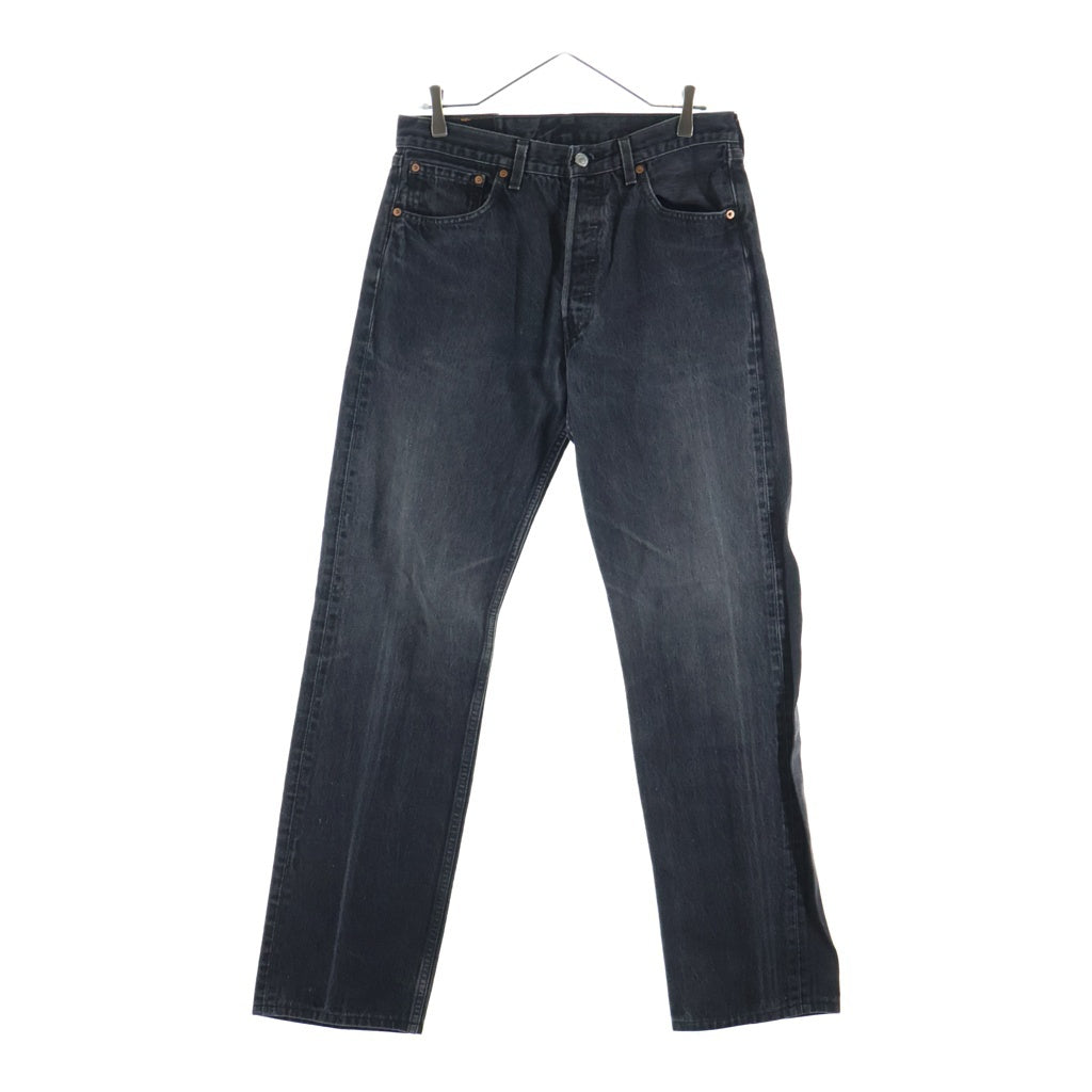 Levi's(リーバイス) 90S VINTAGE 501 ボタン裏532 後染め ボタンフライ ヴィンテージデニムパンツ ブラック 501-0660