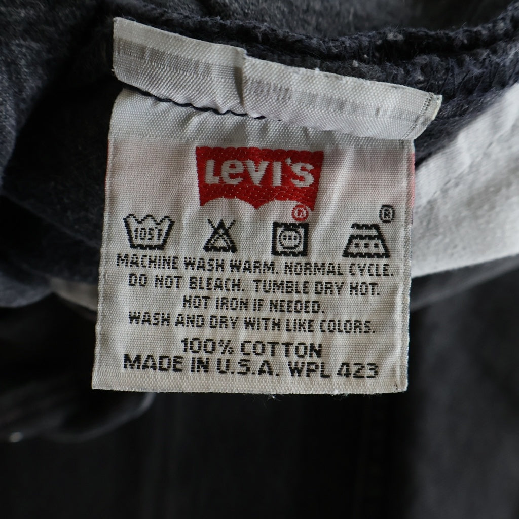 Levi's(リーバイス) 90S VINTAGE 501 ボタン裏532 後染め ボタンフライ ヴィンテージデニムパンツ ブラック 501-0660