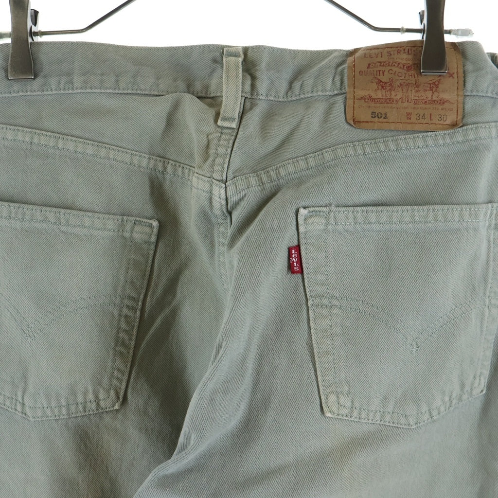 Levi's(リーバイス) 00S VINTAGE 501 ボタン裏553 ボタンフライ ヴィンテージデニムパンツ グレー 501-0694