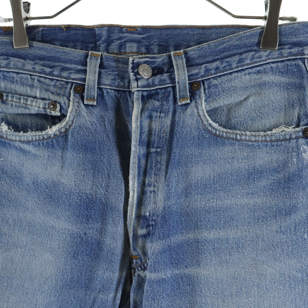 Levi's(リーバイス) 80S VINTAGE 501 ボタン裏653 ボタンフライ ヴィンテージデニムパンツ インディゴ 501-0115