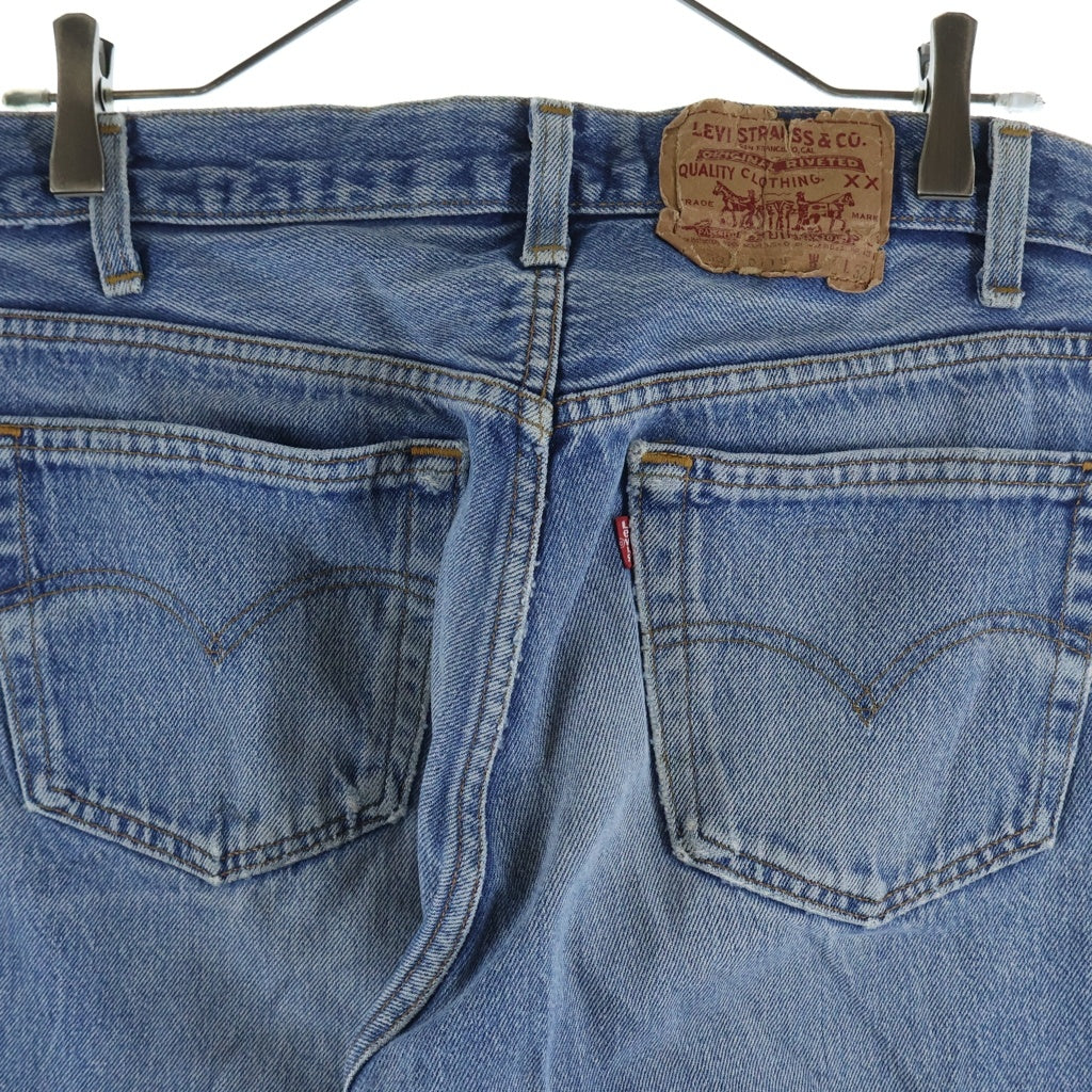 Levi's(リーバイス) 80S VINTAGE 501 ボタン裏653 ボタンフライ ヴィンテージデニムパンツ インディゴ 501-0115