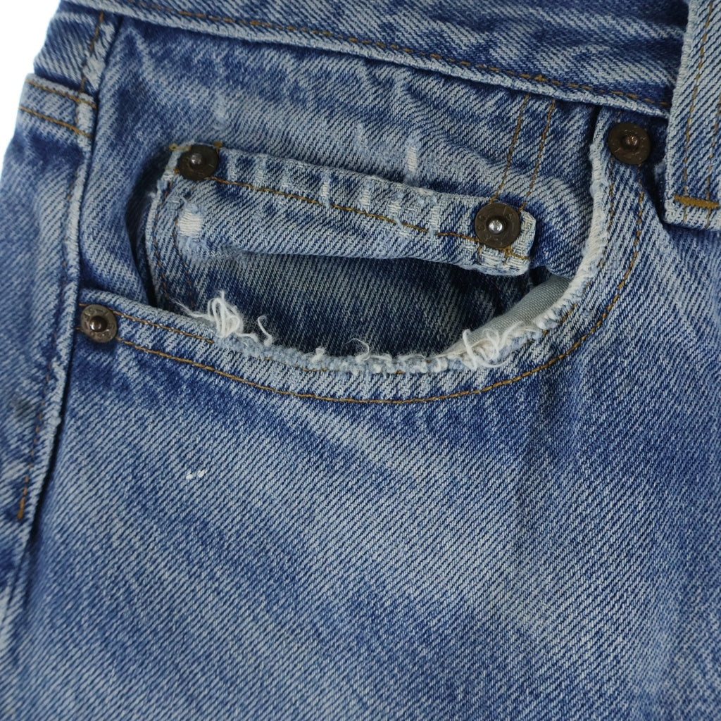 Levi's(リーバイス) 80S VINTAGE 501 ボタン裏653 ボタンフライ ヴィンテージデニムパンツ インディゴ 501-0115