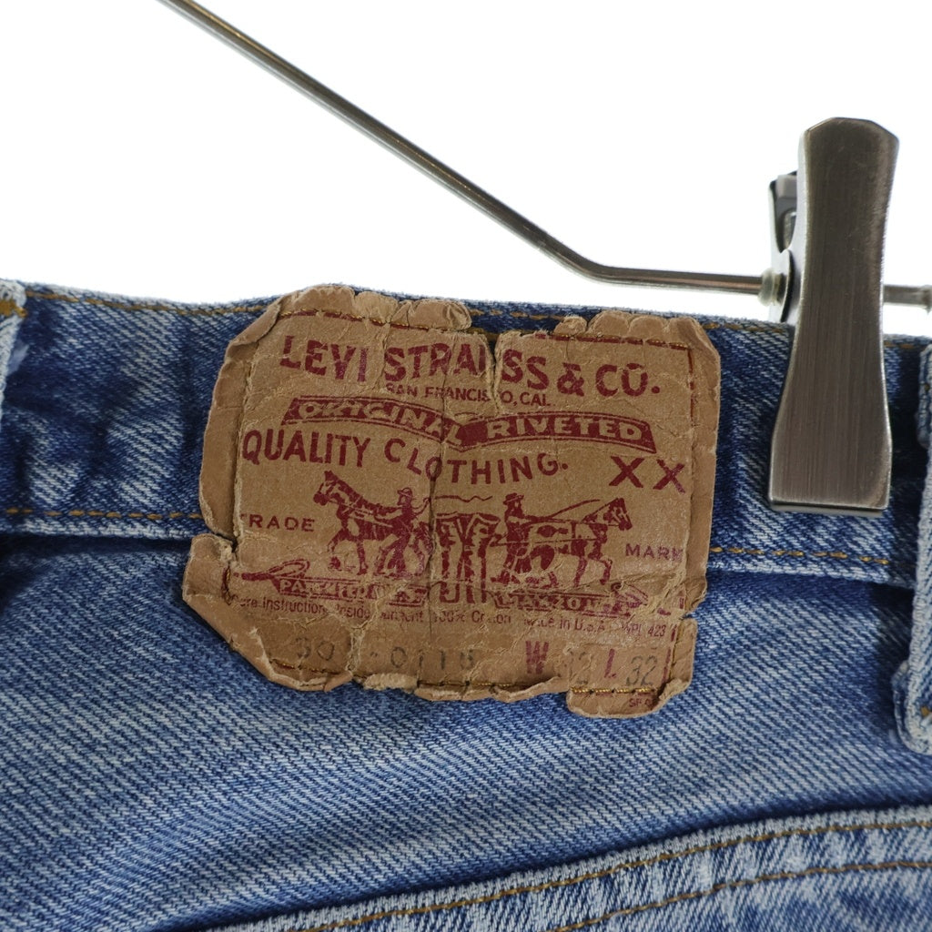 Levi's(リーバイス) 80S VINTAGE 501 ボタン裏653 ボタンフライ ヴィンテージデニムパンツ インディゴ 501-0115