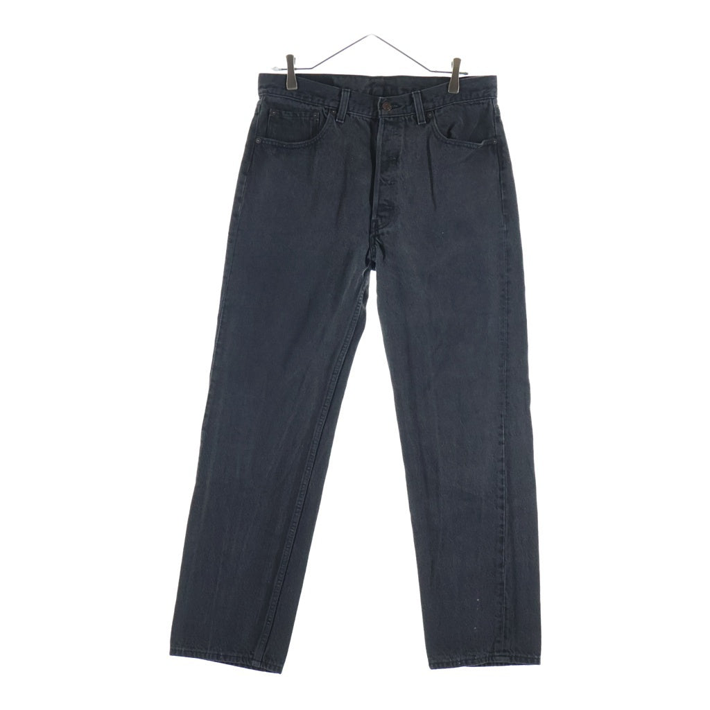 Levi's(リーバイス) 90S VINTAGE 501 ボタン裏653 後染め ボタンフライ ヴィンテージデニムパンツ ブラック 501-0660