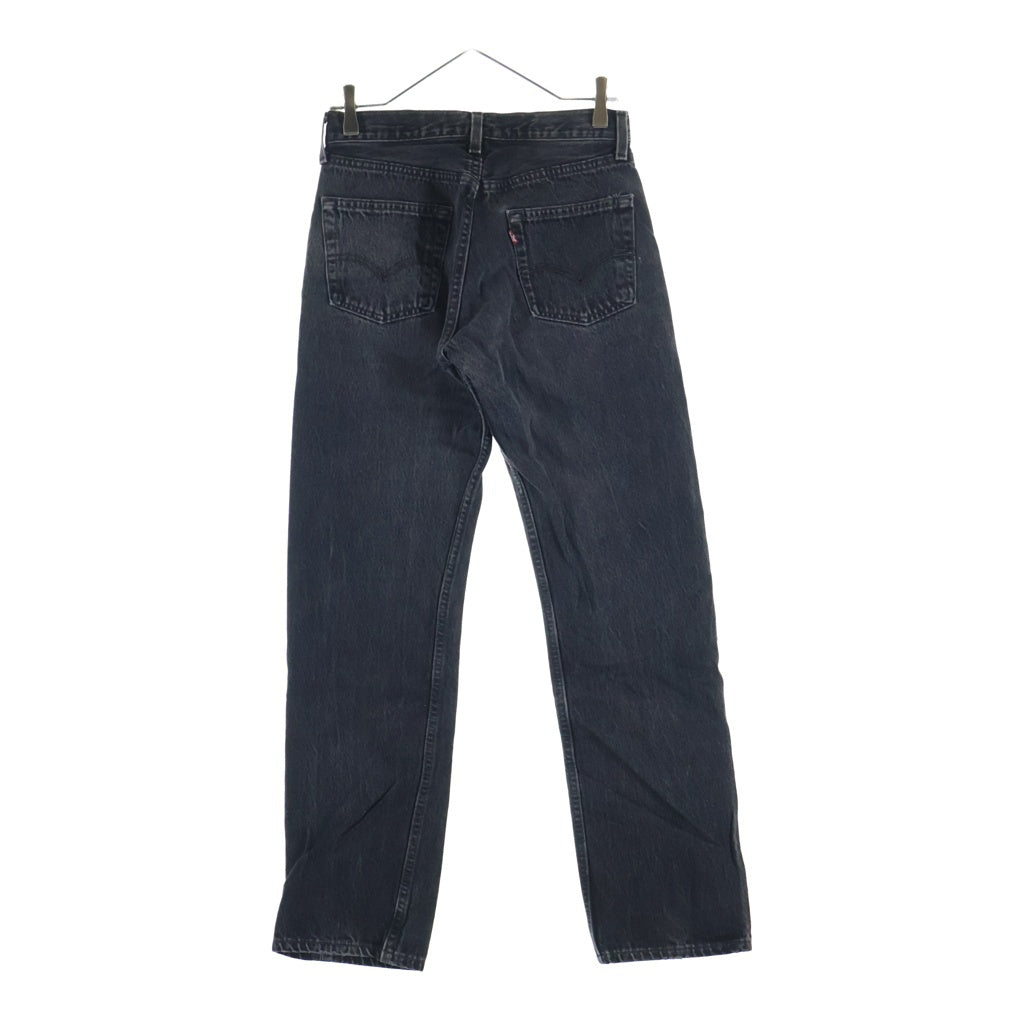 Levi's(リーバイス) 90S VINTAGE 501 ボタン裏522 後染め ボタンフライ ヴィンテージデニムパンツ ブラック 501-0660