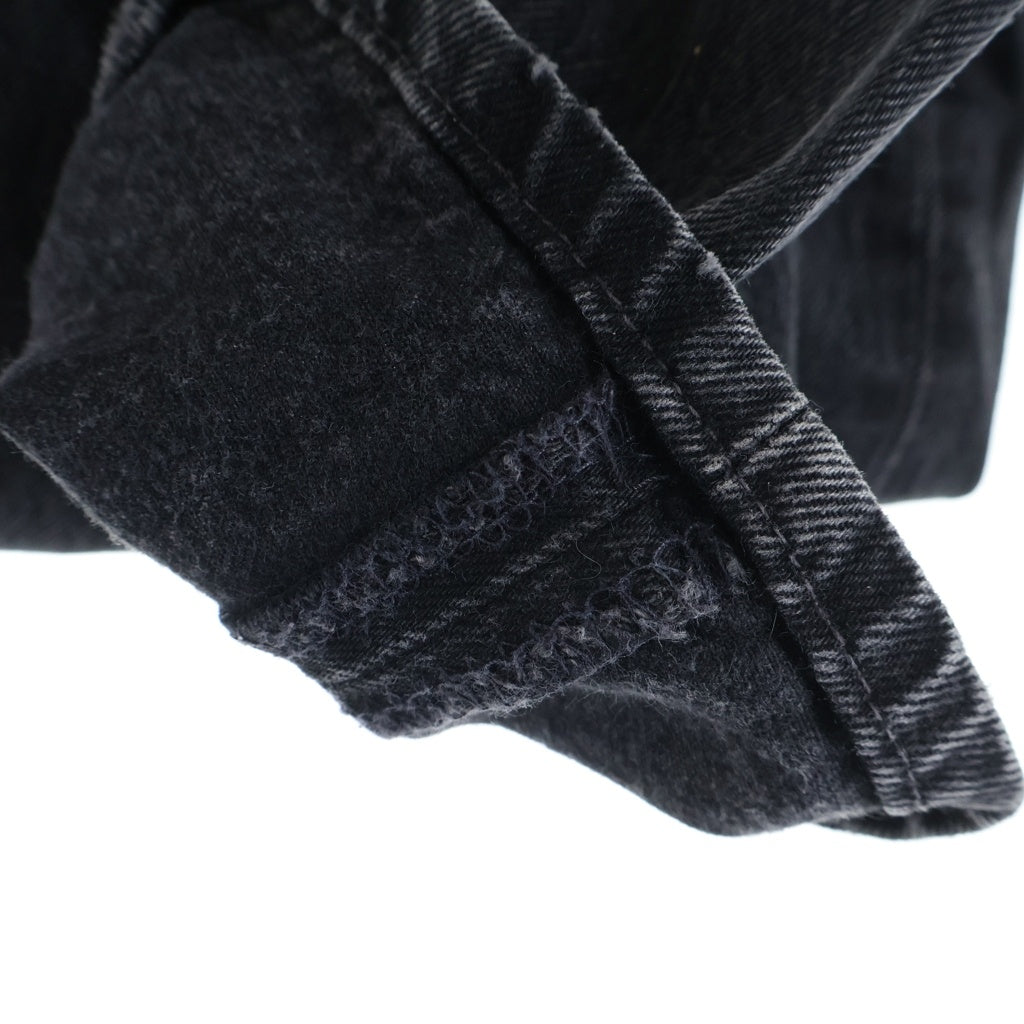 Levi's(リーバイス) 90S VINTAGE 501 ボタン裏522 後染め ボタンフライ ヴィンテージデニムパンツ ブラック 501-0660