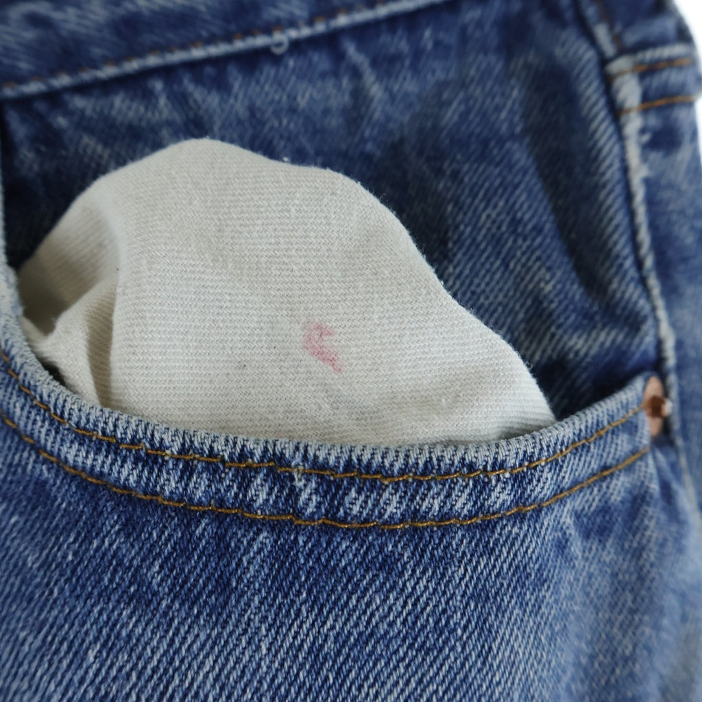 Levi's(リーバイス) 90S VINTAGE 501XX ボタン裏524 USA製 ボタンフライ ヴィンテージデニムパンツ インディゴ 1501-0117