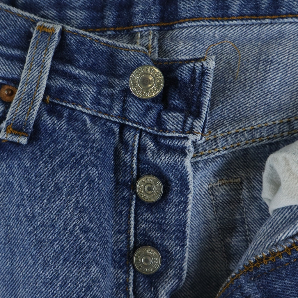 Levi's(リーバイス) 90S VINTAGE 501XX ボタン裏524 USA製 ボタンフライ ヴィンテージデニムパンツ インディゴ 1501-0117