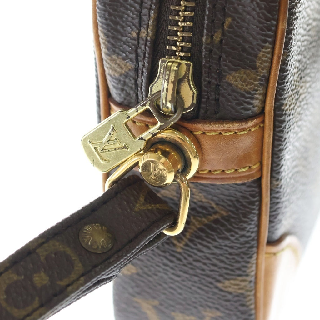 LOUIS VUITTON(ルイヴィトン) マルリードラゴンヌPM モノグラム レザー ポーチ クラッチバッグ ブラウン M51827 SL1903