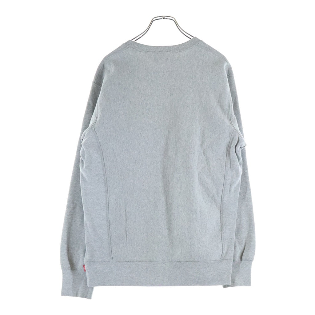 SUPREME(シュプリーム) 15AW Box Logo Crewneck ボックスロゴ クルーネックスウェット プルオーバートレーナー グレー