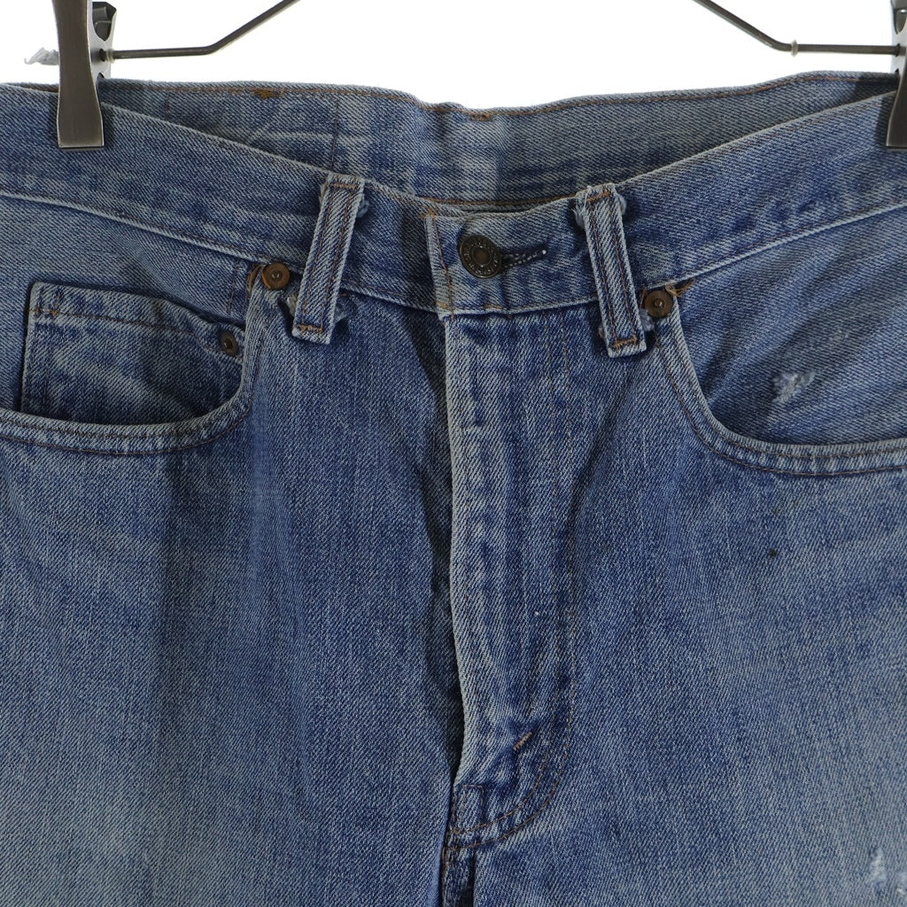 Levi's(リーバイス) 60S VINTAGE 505 ヴィンテージ 42Talonジップ 66後期 ボタン裏8 USA製 ストレートデニムパンツ インディゴ 505-0217