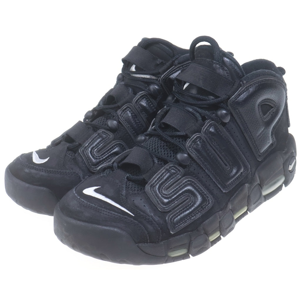 NIKE(ナイキ) 17SS ×SUPREME AIR MORE UPTEMPO シュプリーム エアモアアップテンポ ハイカットスニーカー ブラック US10/28cm 902290-001