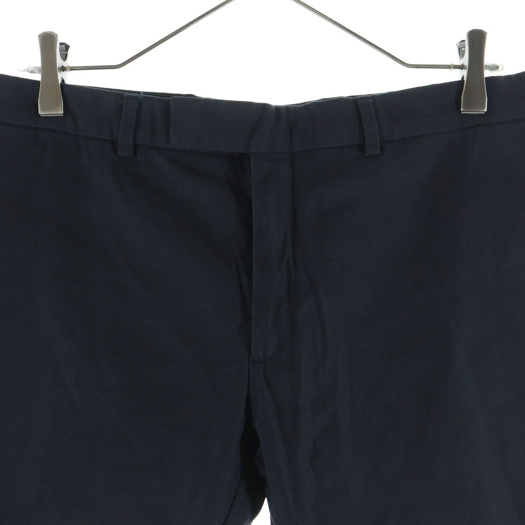 Dior HOMME(ディオールオム) 08AW KRIS VAN ASSCHE COTTON TROUSERS アッシュ期 コットン スラックス ストレートパンツ ブラック 8H3112040827