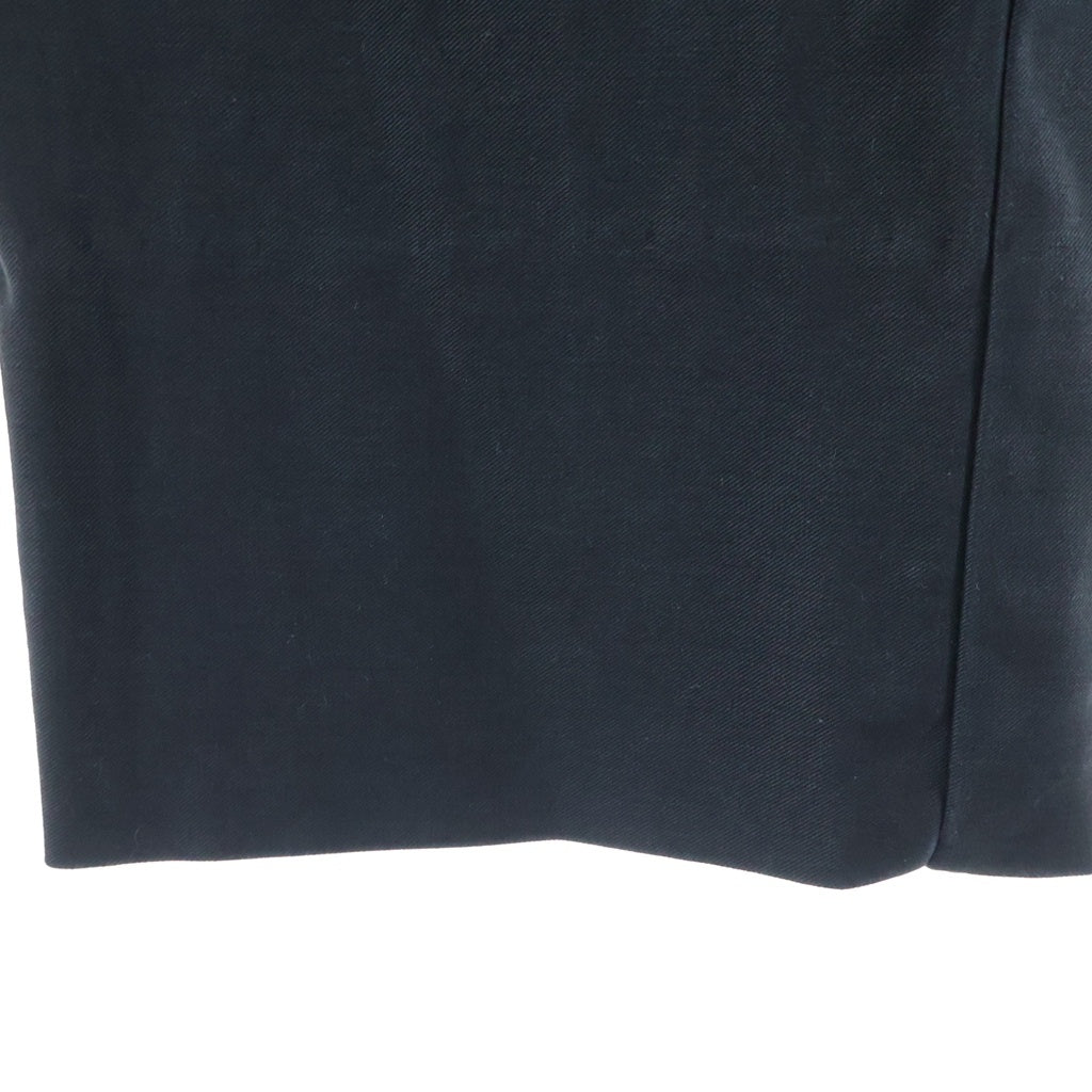Dior HOMME(ディオールオム) 08AW KRIS VAN ASSCHE COTTON TROUSERS アッシュ期 コットン スラックス ストレートパンツ ブラック 8H3112040827