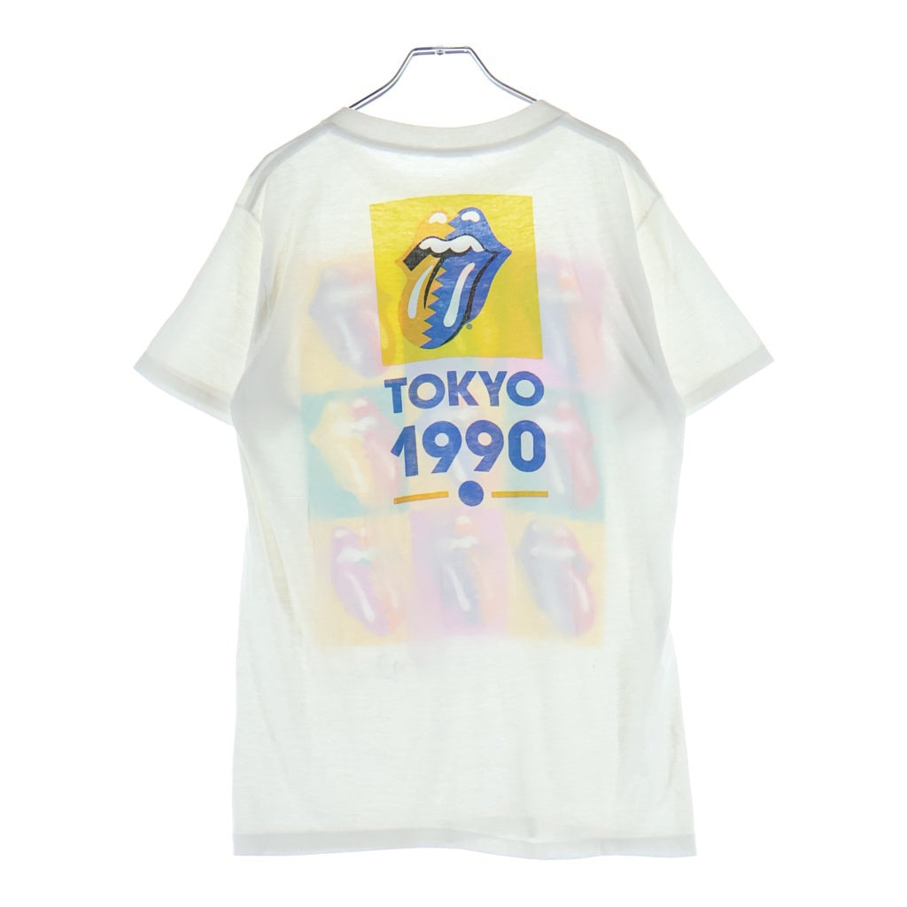 VINTAGE(ヴィンテージ) 90S VINTAGE ROLLING STONES TOKYO SHOW TEE ヴィンテージ ローリングストーンズ 東京公演 クルーネックTシャツ 半袖 カットソー ホワイト