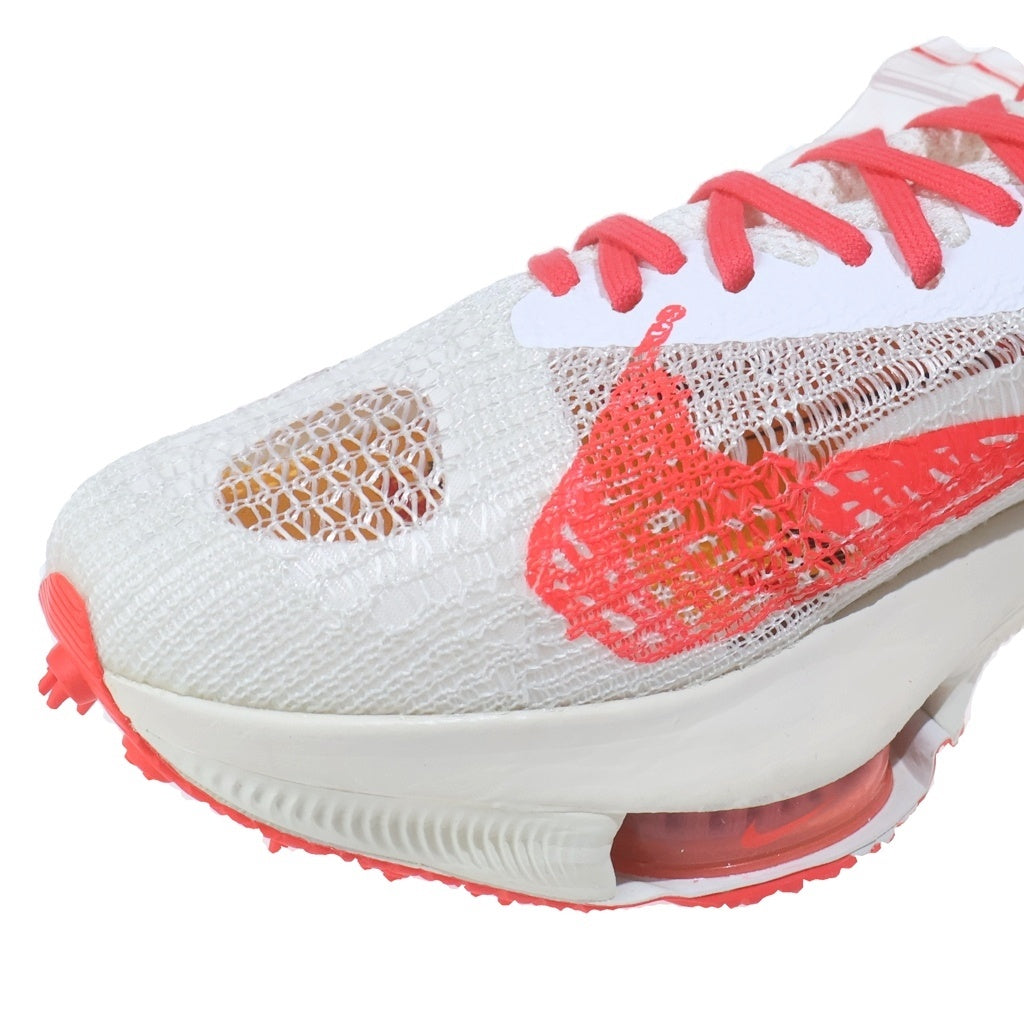 NIKE(ナイキ) ×Off-White AIR ZOOM TEMPO NEXT% FLYKNIT オフホワイト エアズーム テンポ ネクスト% フライニット ローカット スニーカー US10/28cm CV0697-100