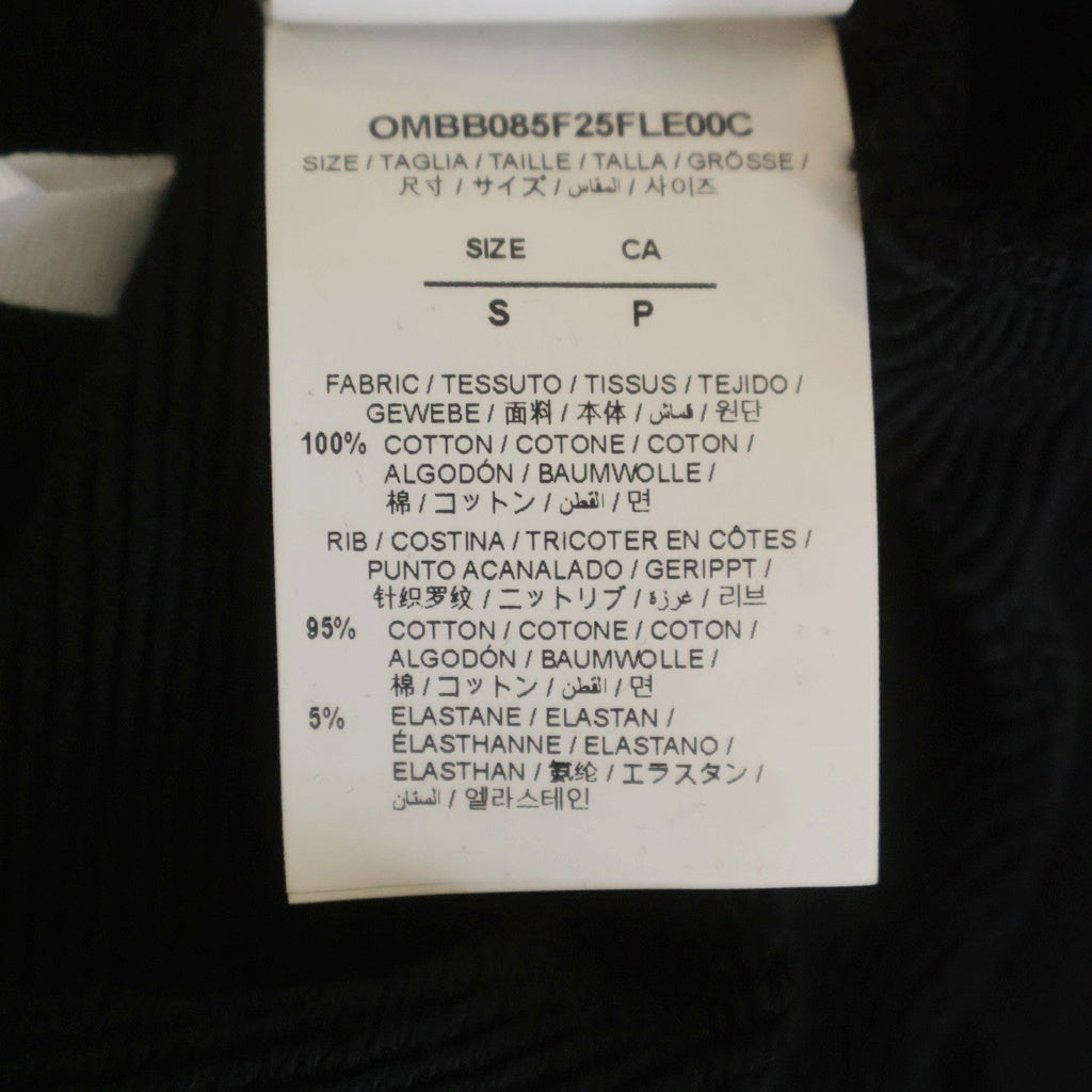 OFF-WHITE(オフホワイト) 25AW Thinkman Arrow Skate Hoodie シンクマン アロースケート バックプリント プルオーバースウェットパーカー フーディー ブラック OMBB085F25FLE00C