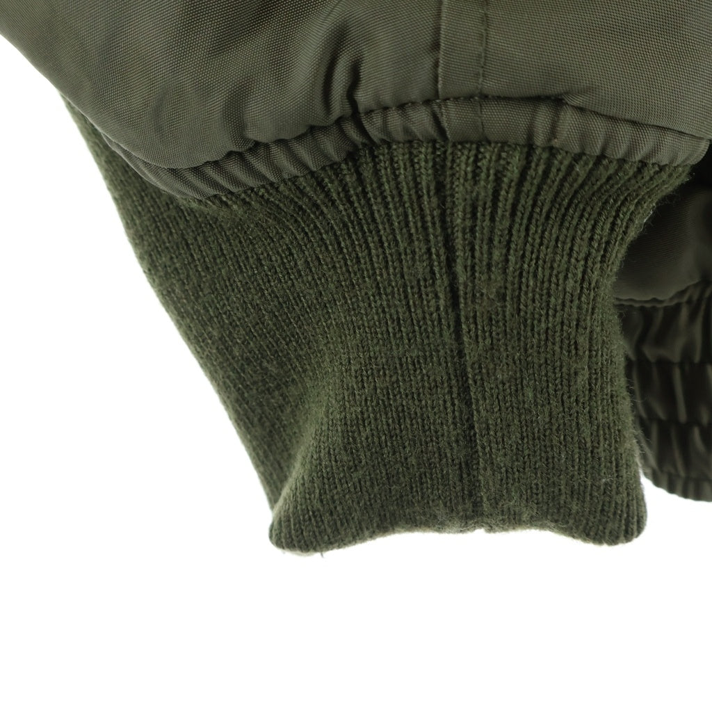 HYKE(ハイク) G8 WEP JACKET ウェップ 中わた ナイロンジャケット カーキ 162-17087
