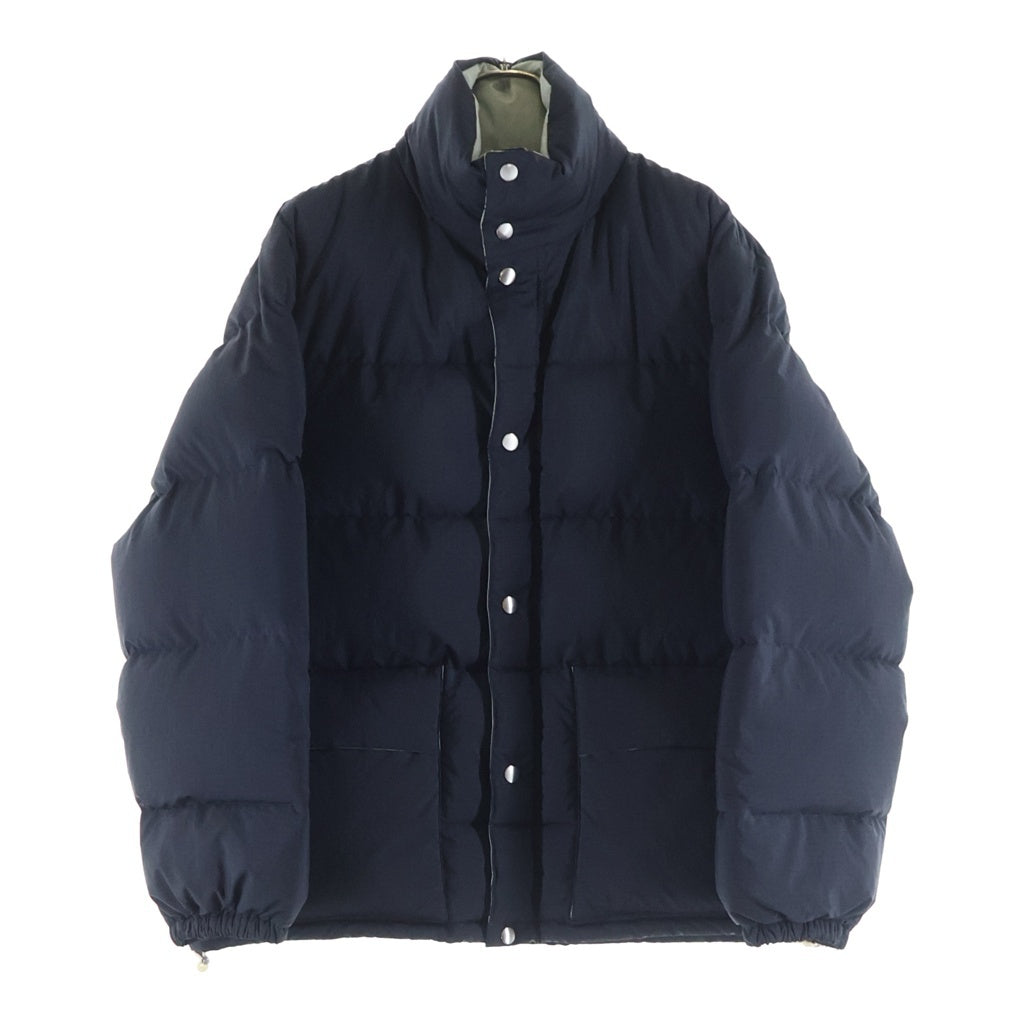 JIL SANDER +(ジルサンダープラス) ポリエステルジップアップダウンジャケット ネイビー