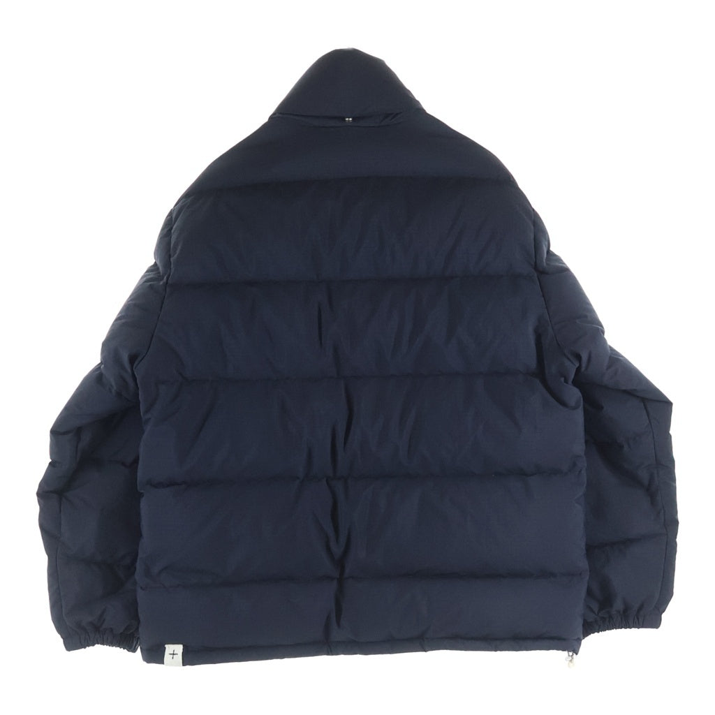 JIL SANDER +(ジルサンダープラス) ポリエステルジップアップダウンジャケット ネイビー