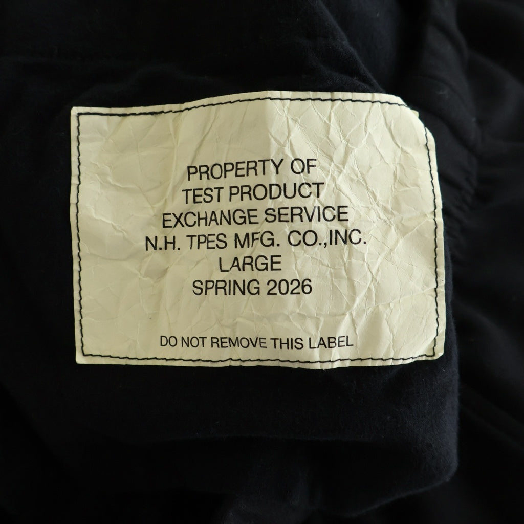 N.HOOLYWOOD(エヌハリウッド) 26SS TEST PRODUCT EXCHANGE SERVICE PANTS テスト プロテクト エクスチェンジ サービス スウェットパンツ ブラック 9261-CP04-006