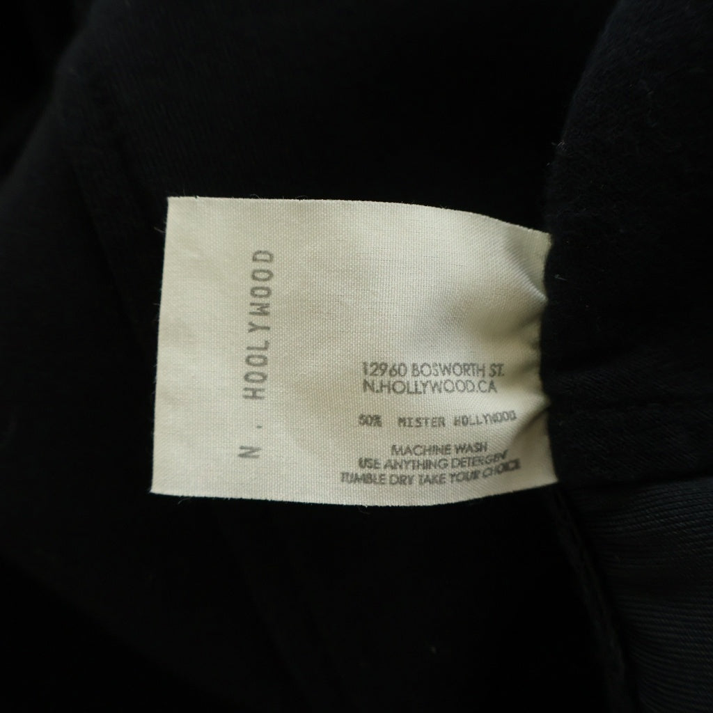 N.HOOLYWOOD(エヌハリウッド) 26SS TEST PRODUCT EXCHANGE SERVICE PANTS テスト プロテクト エクスチェンジ サービス スウェットパンツ ブラック 9261-CP04-006