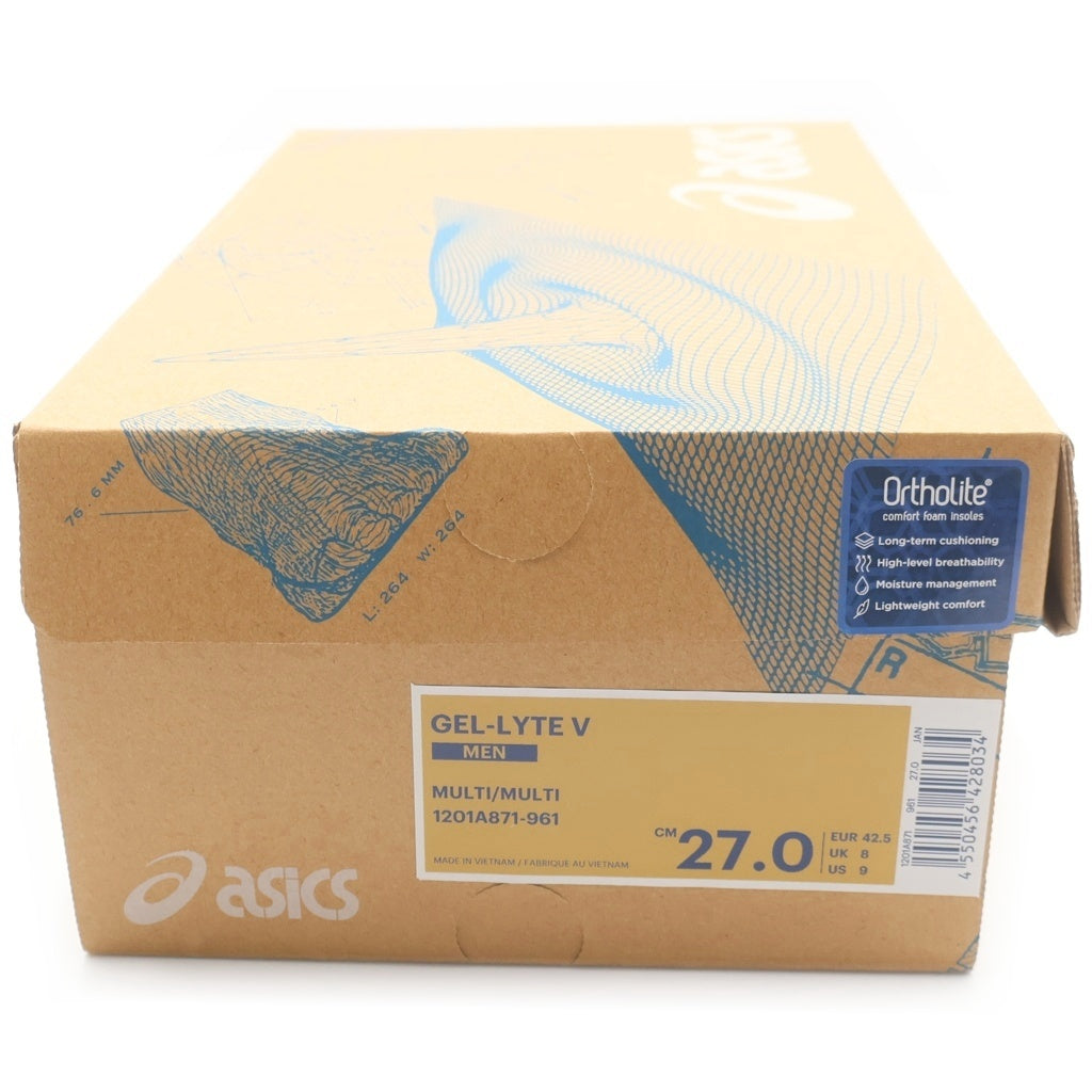 ASICS(アシックス) GEL-LYTE V ゲルライト ローカット スニーカー マルチカラー US9/27cm 1201A871-961
