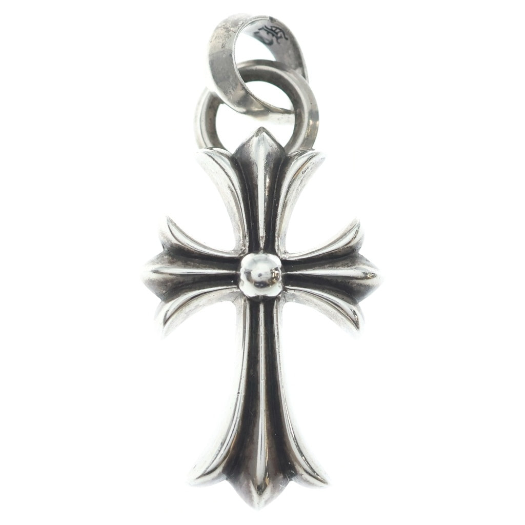 CHROME HEARTS(クロムハーツ) CH CRS SML W/BALE Wベイル スモールCHクロス ペンダントトップ シルバー BCA218