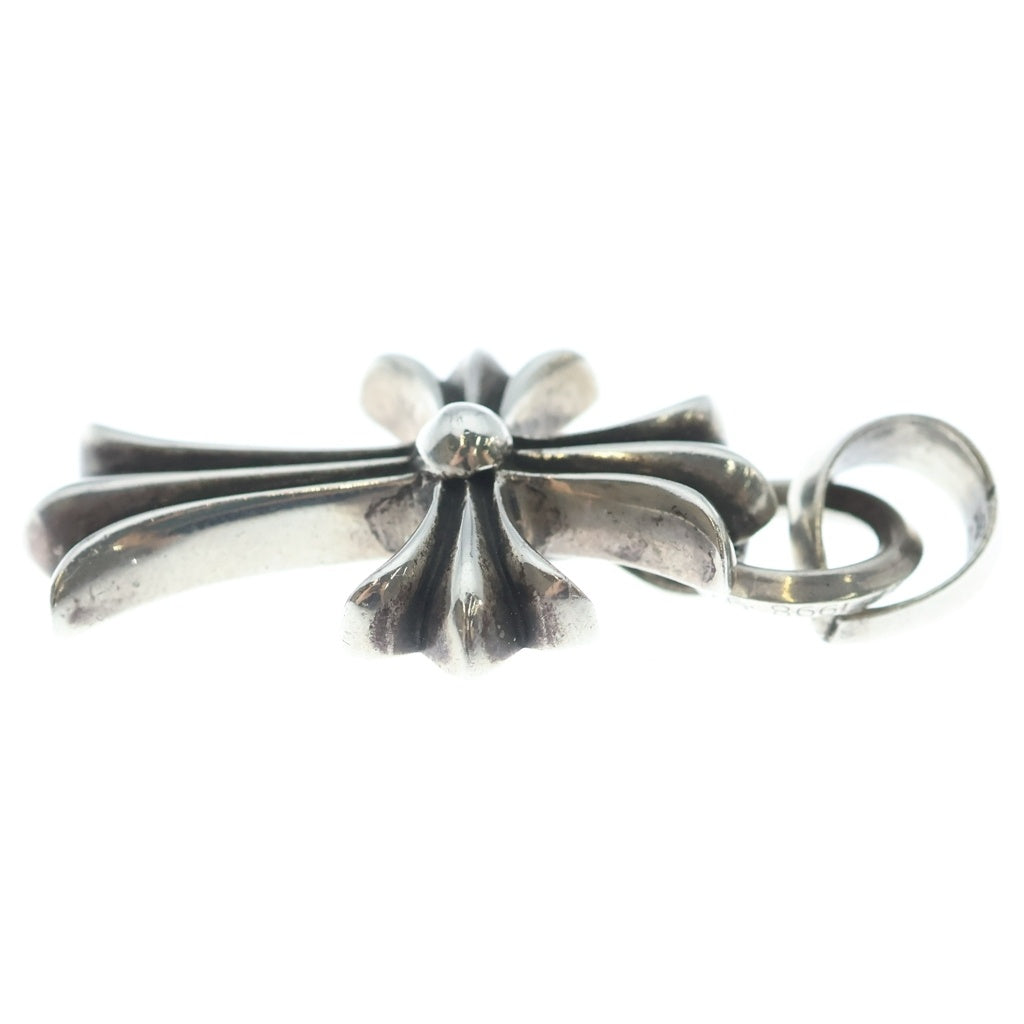 CHROME HEARTS(クロムハーツ) CH CRS SML W/BALE Wベイル スモールCHクロス ペンダントトップ シルバー BCA218