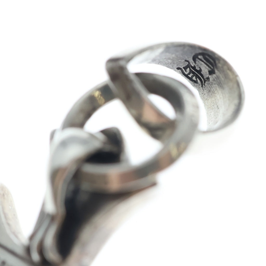 CHROME HEARTS(クロムハーツ) CH CRS SML W/BALE Wベイル スモールCHクロス ペンダントトップ シルバー BCA218