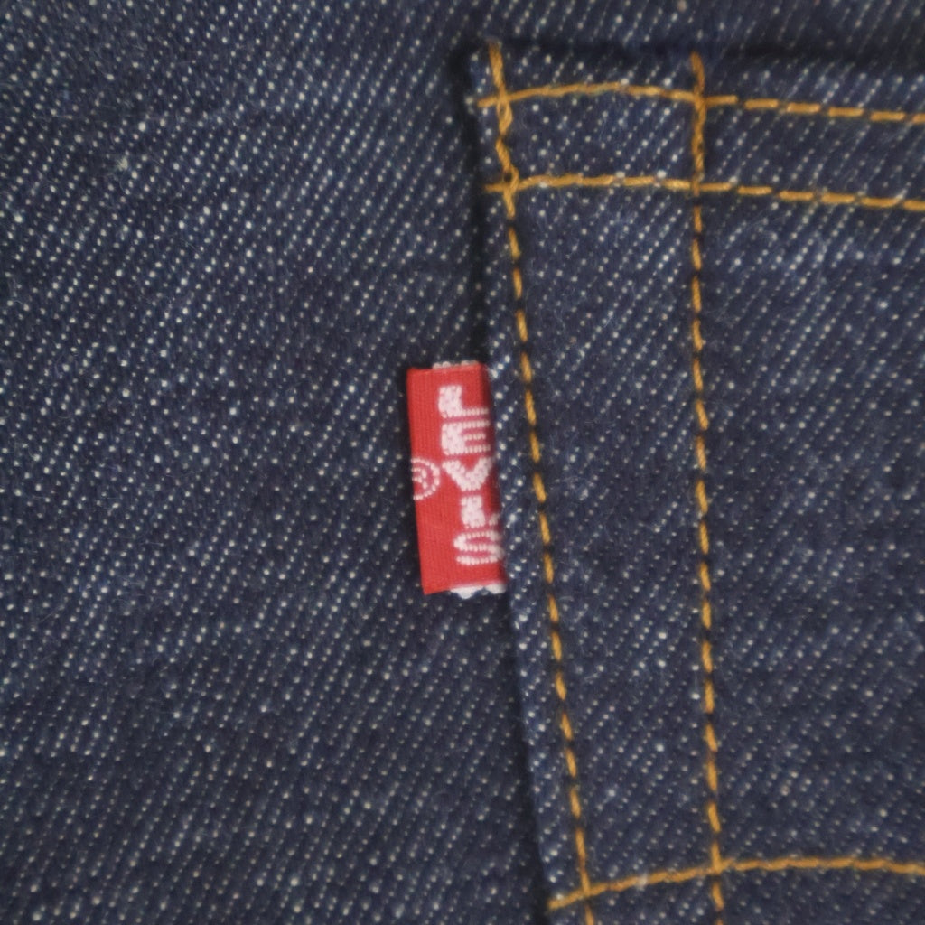 Levi's(リーバイス) 90S VINTAGE ヴィンテージ 1960年代モデル デッドストック 502-XX 復刻 日本製 ボタン裏J22 ビッグE ジップフライ デニムパンツ インディゴ