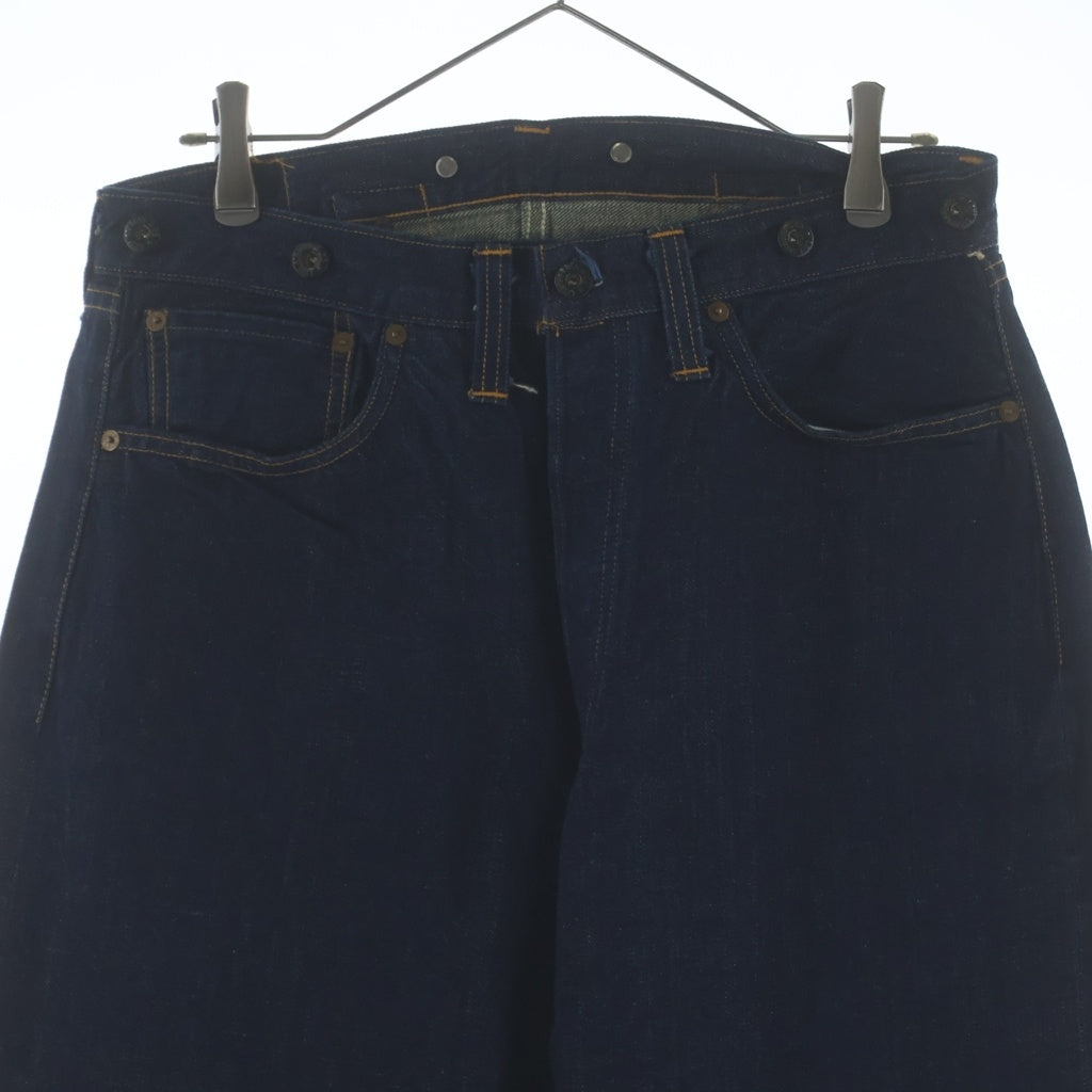 Levi's(リーバイス) 90S VINTAGE ヴィンテージ 201 復刻 USA製 ボタン裏555 バレンシア工場 シンチバッグ ボタンフライ デニムパンツ インディゴ 20201-0020