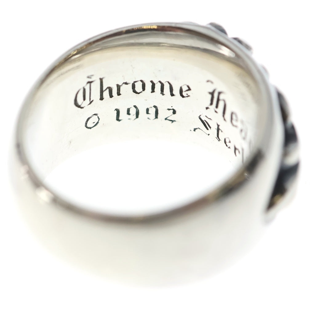 CHROME HEARTS(クロムハーツ) FLRL CRS フローラルクロス リング シルバー BCA346