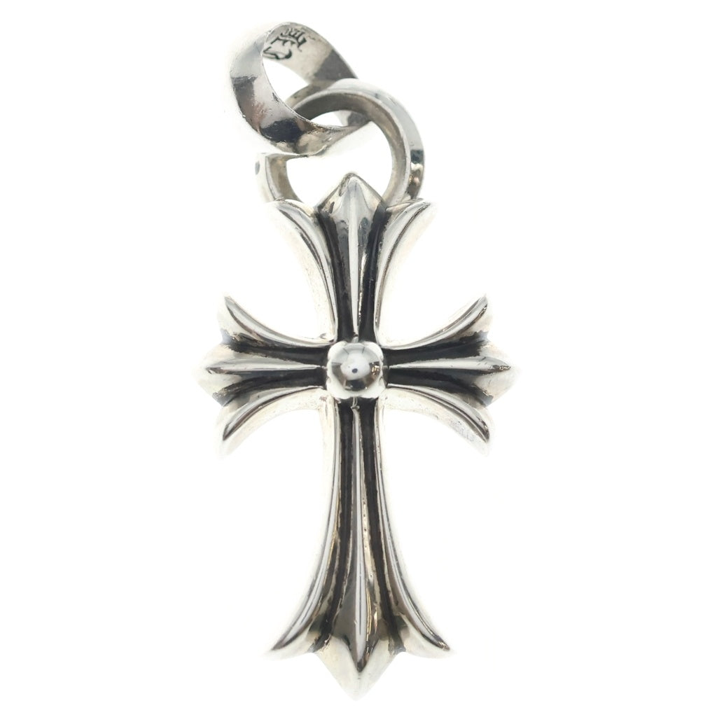 CHROME HEARTS(クロムハーツ) CH CRS SML W/BALE Wベイル スモールCHクロス ペンダントトップ シルバー BCA218