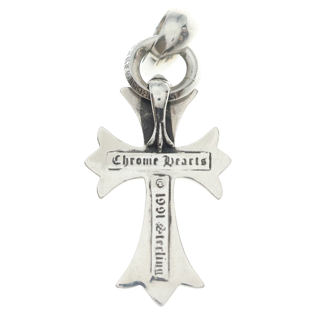CHROME HEARTS(クロムハーツ) CH CRS SML W/BALE Wベイル スモールCHクロス ペンダントトップ シルバー BCA218