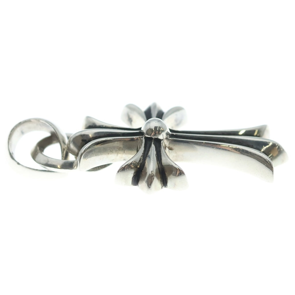 CHROME HEARTS(クロムハーツ) CH CRS SML W/BALE Wベイル スモールCHクロス ペンダントトップ シルバー BCA218