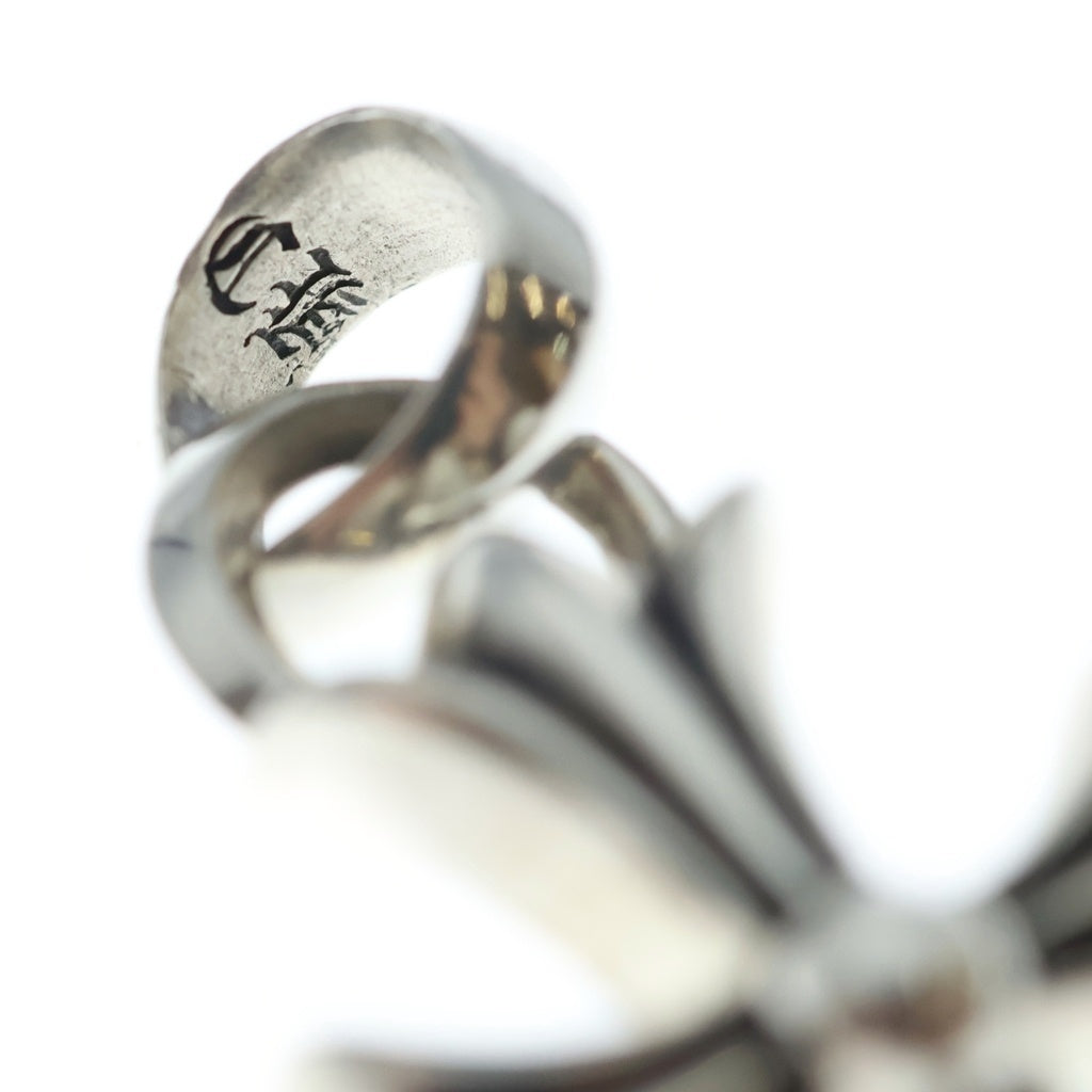 CHROME HEARTS(クロムハーツ) CH CRS SML W/BALE Wベイル スモールCHクロス ペンダントトップ シルバー BCA218